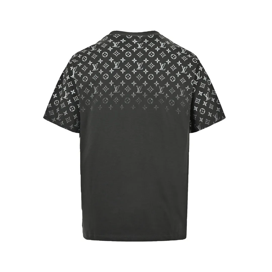 Louis Vuitton/Louis Vuitton 24ss presbyopic gradient printed short sleeves